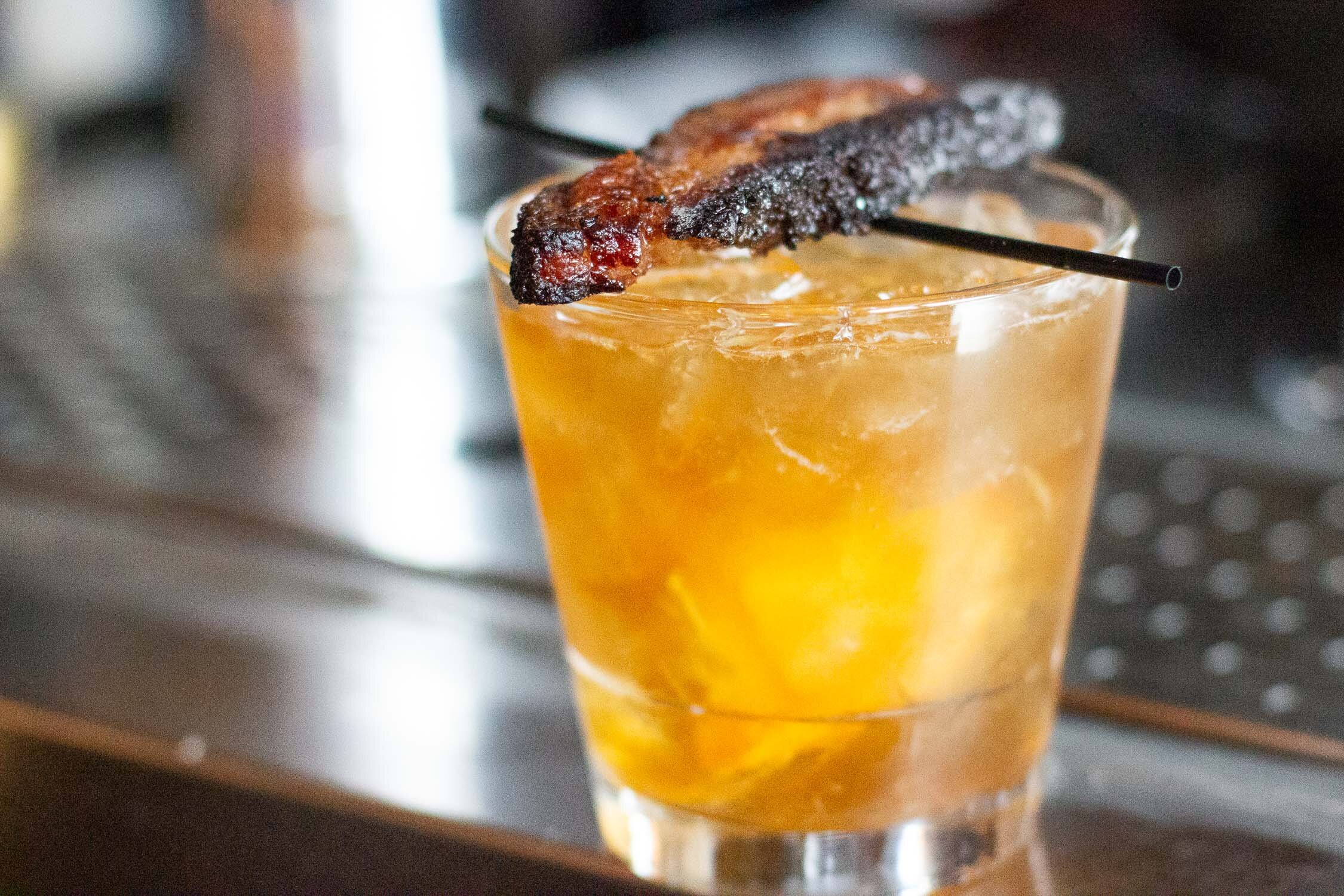 The Bacon Cocktail. Brimstone drinks 